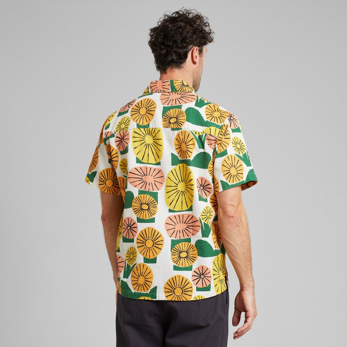 Shirt Marstrand Dandelions Oat White