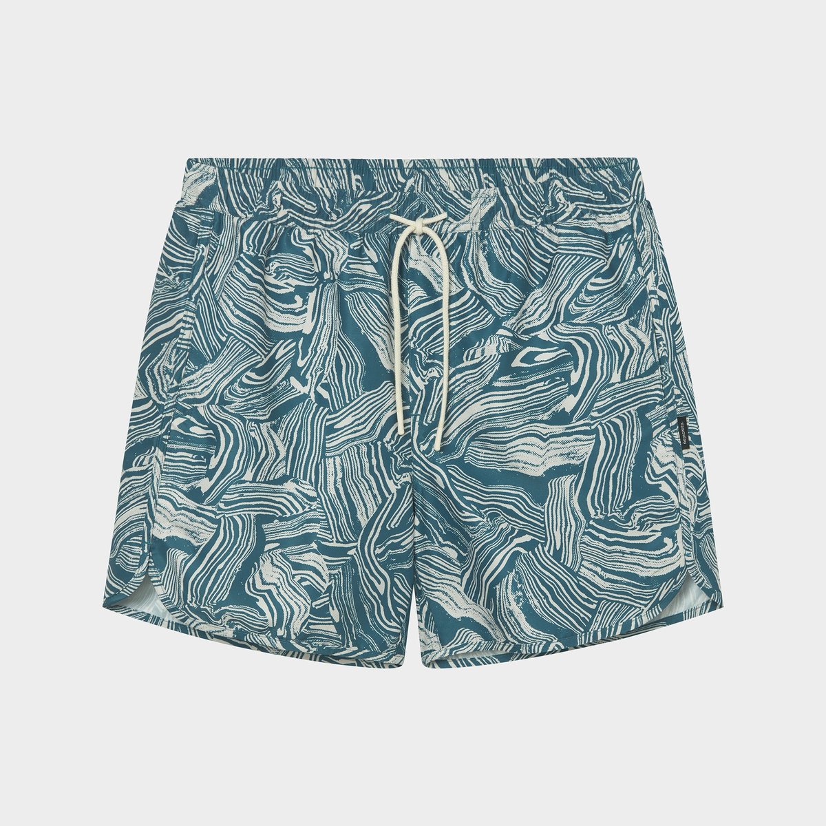 Swim Shorts Sandhamn Clay Swirl Blue