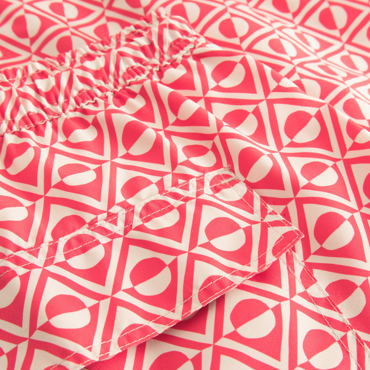 Swim Shorts Sandhamn Sun Diamond Cayenne Red