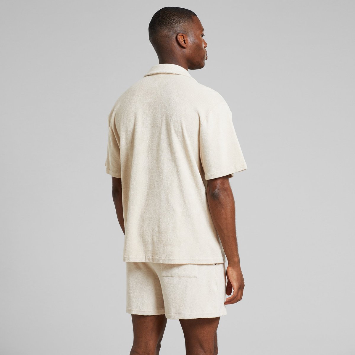 Terry Shorts Essingen Oat white