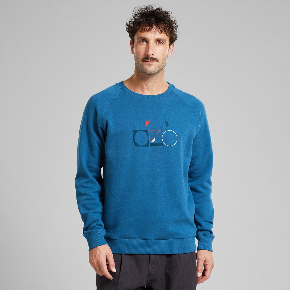Sweatshirt Malmoe Primary Bike Midnight Blue