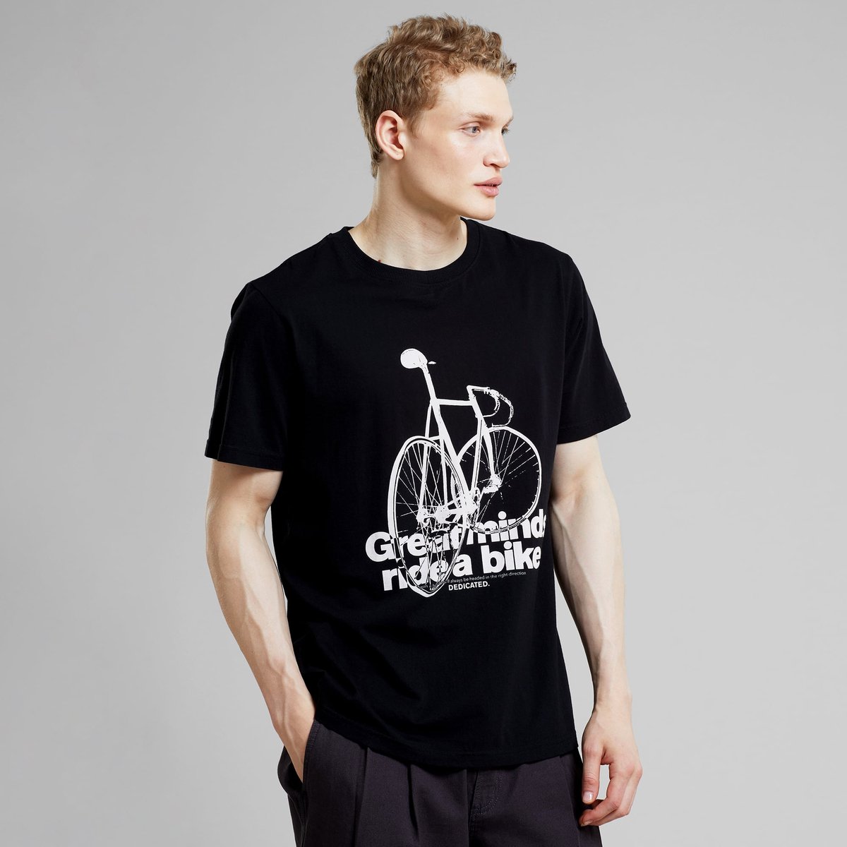T-shirt Stockholm Bike Mind Black
