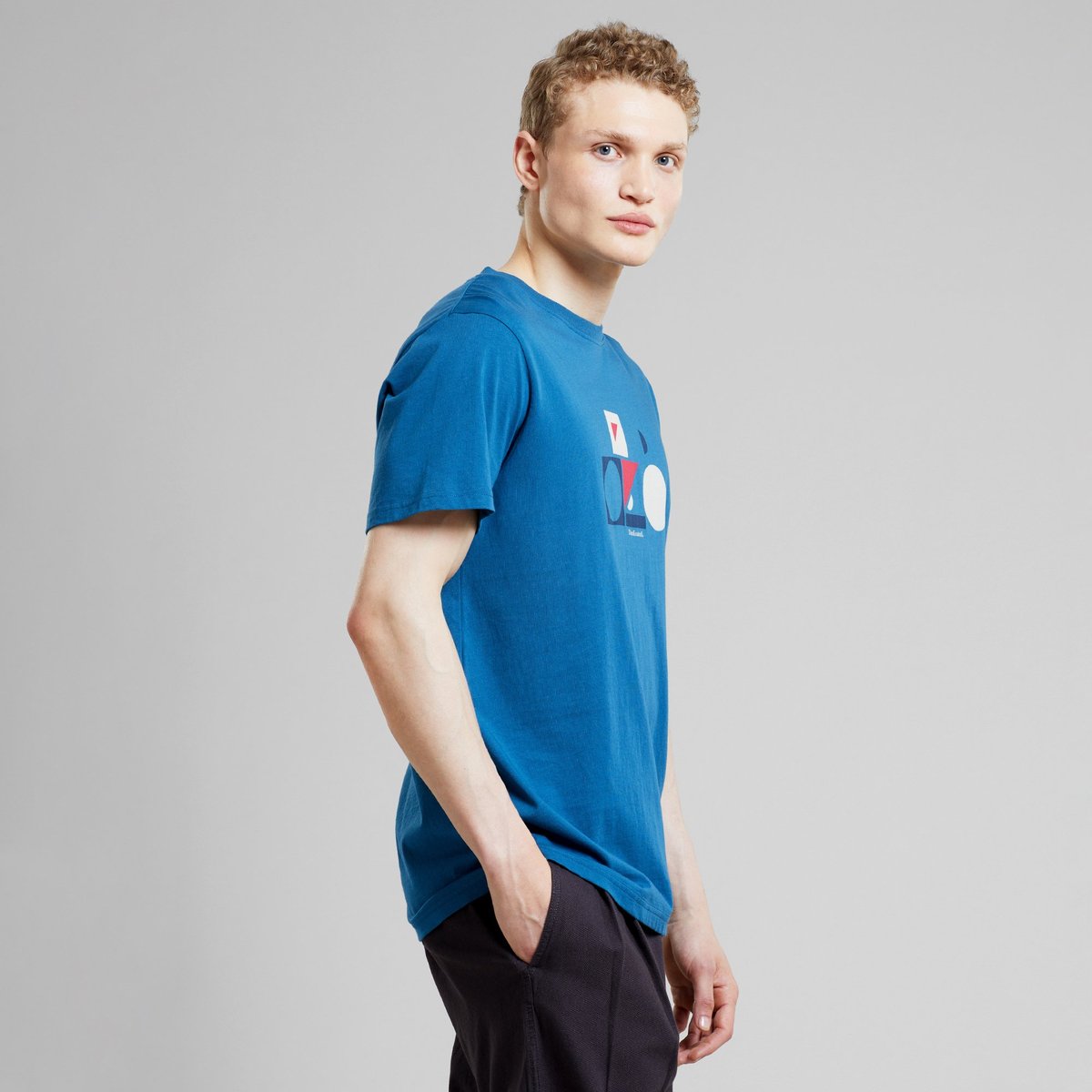 T-shirt Stockholm Primary Bike Midnight Blue