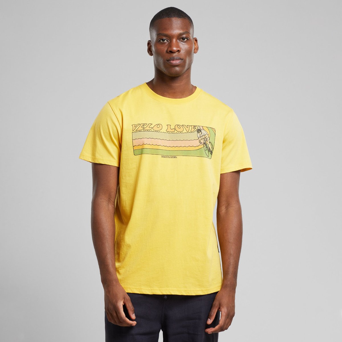 T-shirt Stockholm Retro Velo Love Misted Yellow