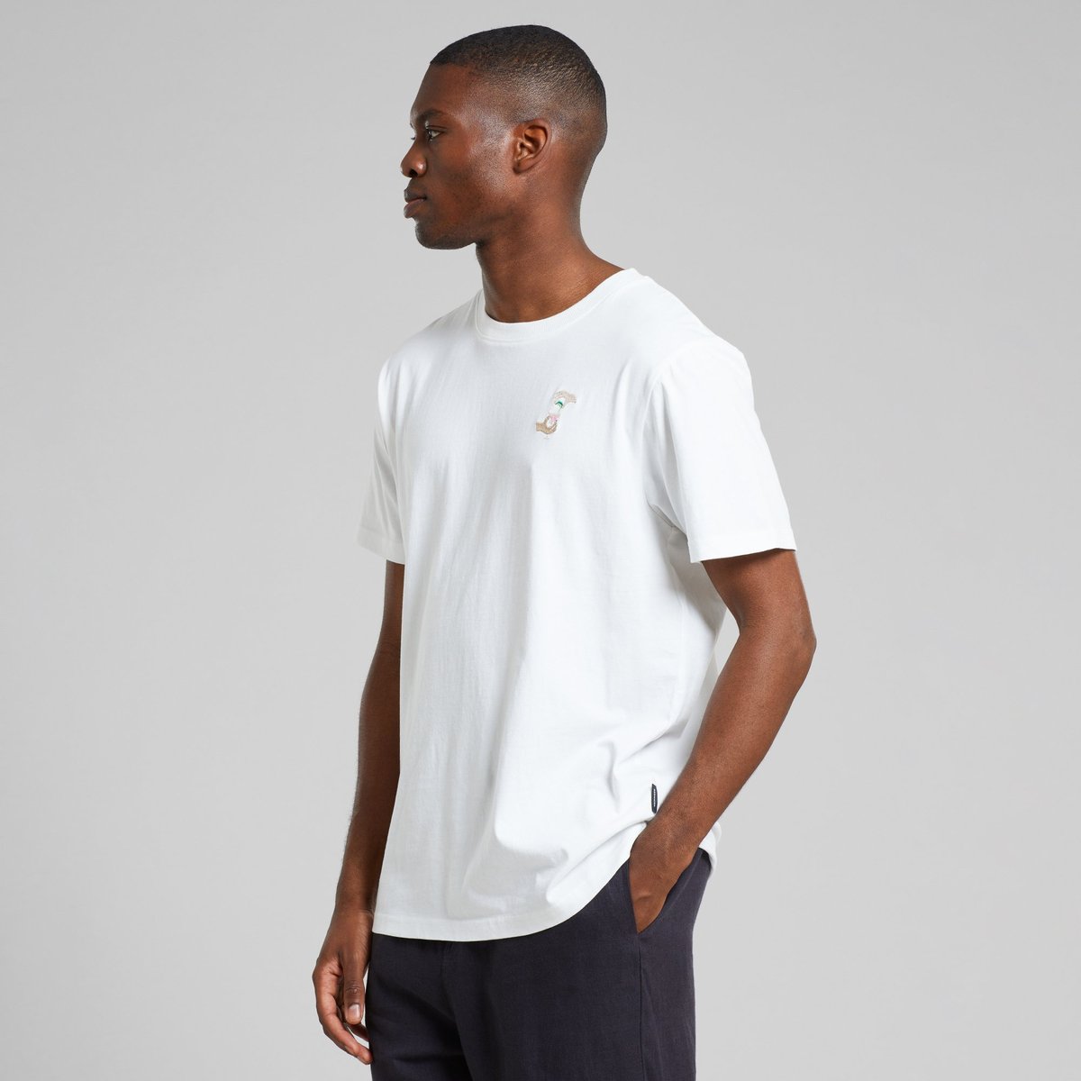 T-shirt Stockholm Siesta Fiesta Hands Emb White