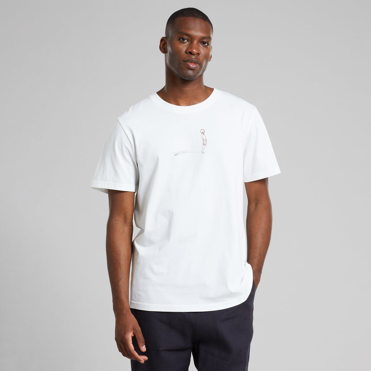 T-shirt Stockholm Hang Ten White