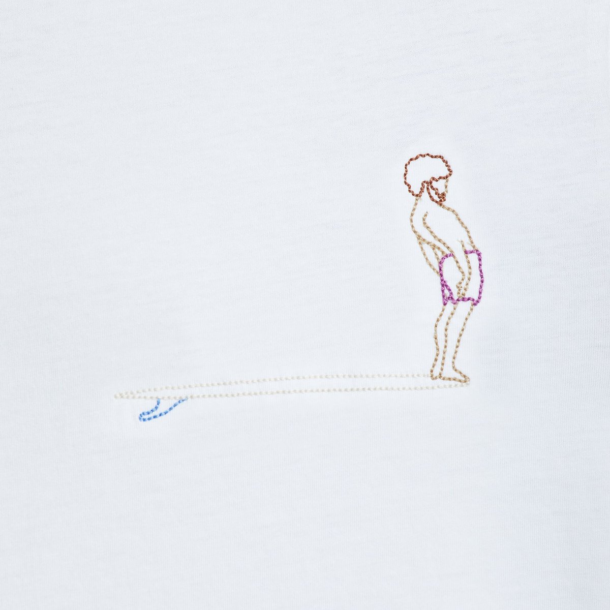 T-shirt Stockholm Hang Ten White