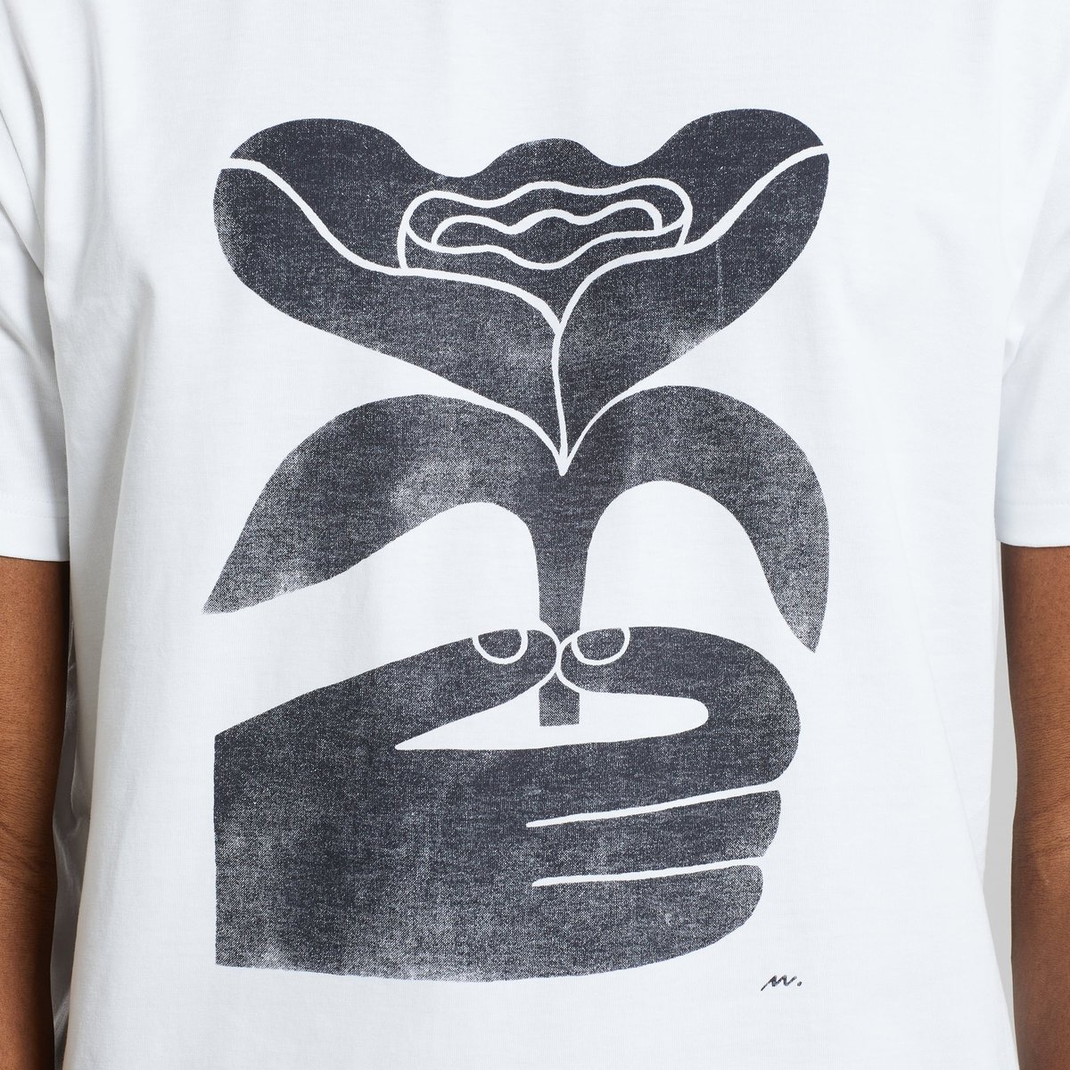 T-shirt Stockholm My Petal White