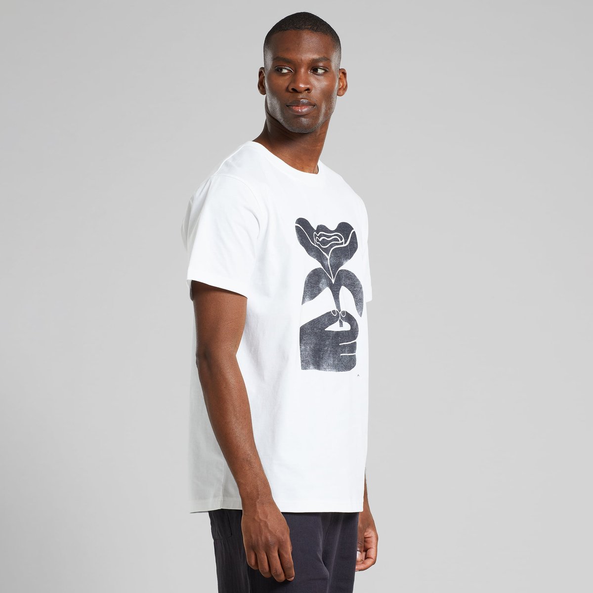 T-shirt Stockholm My Petal White