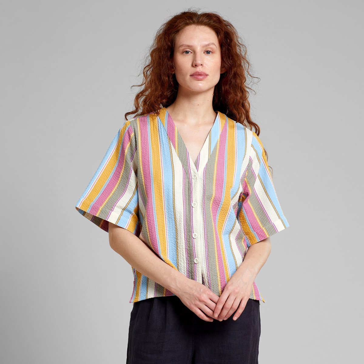 Blouse Odense Club Stripe Multi Color