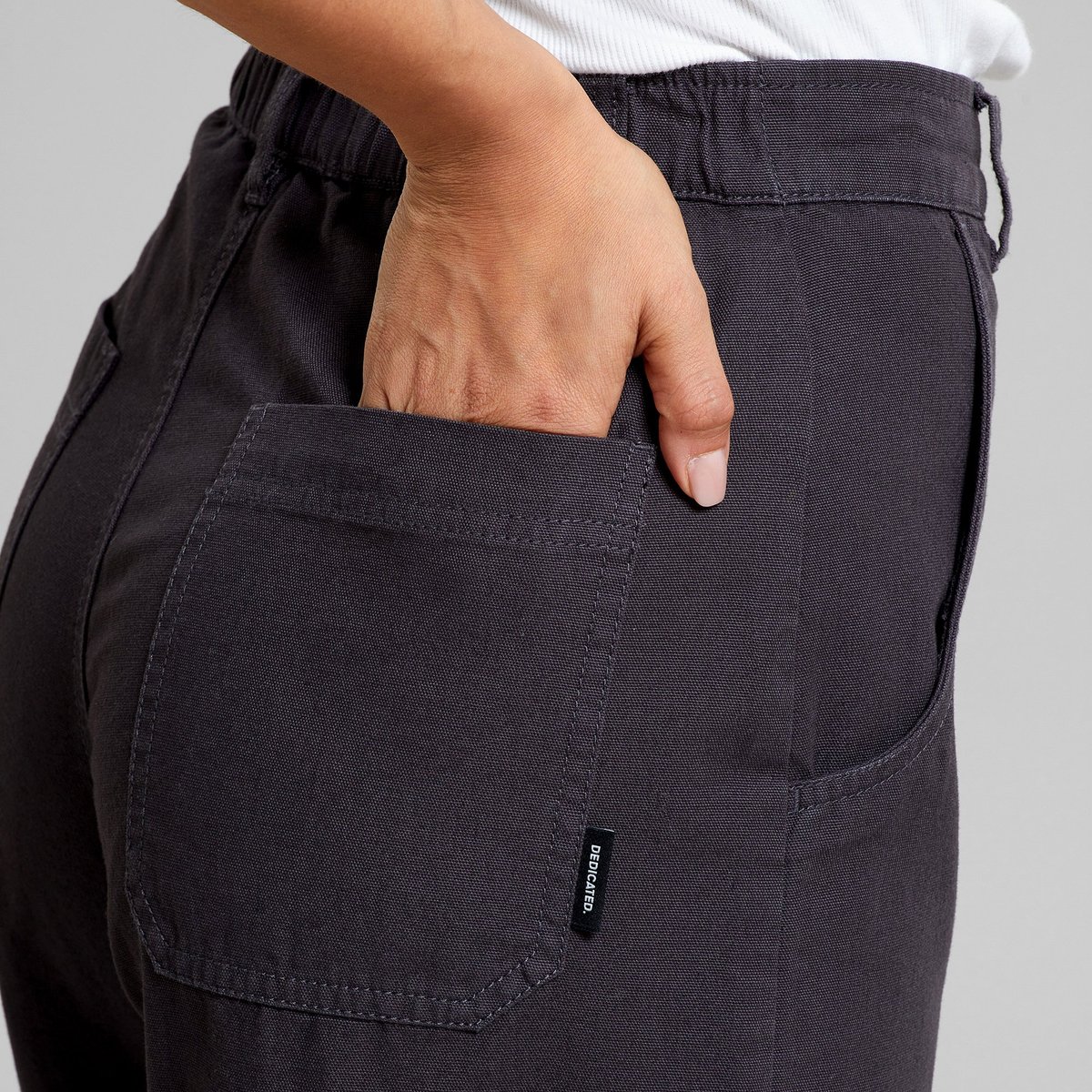 Workwear Pants Vara Canvas Phantom Black