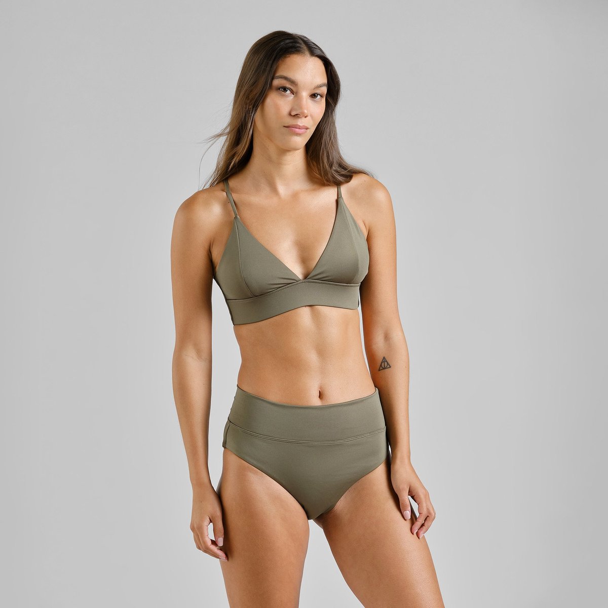 Bikini Pants Slite Leaf Green