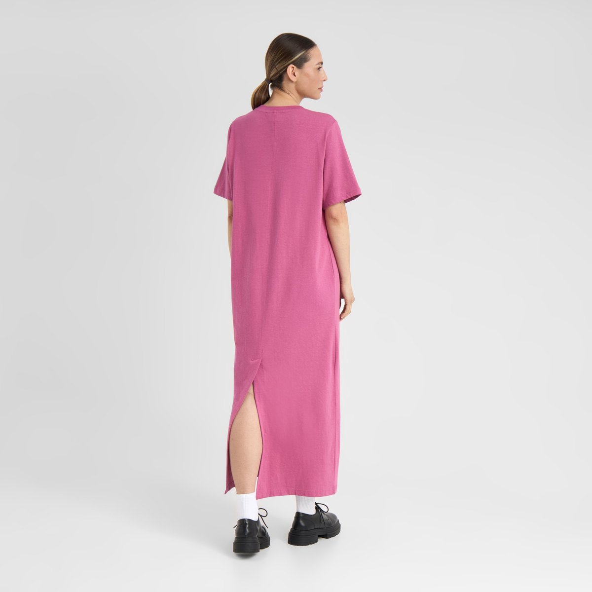 Dress Lammhult Hemp Violet Purple