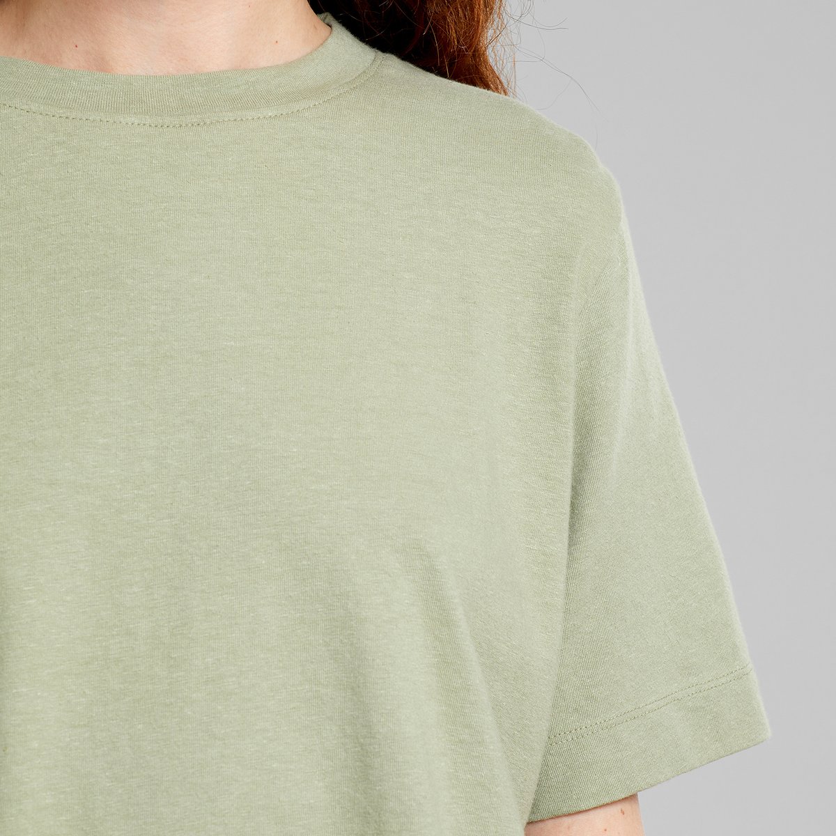 T-shirt Vadstena Hemp Tea Green