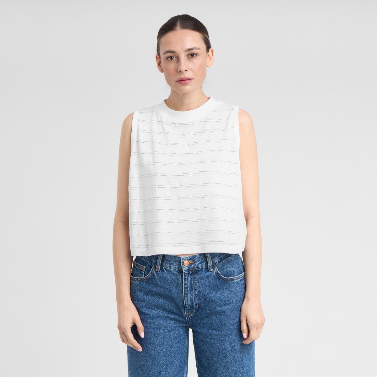 Top Namsos Lace White