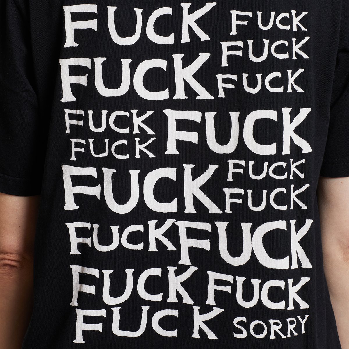 T-shirt Vadstena Sorry Black