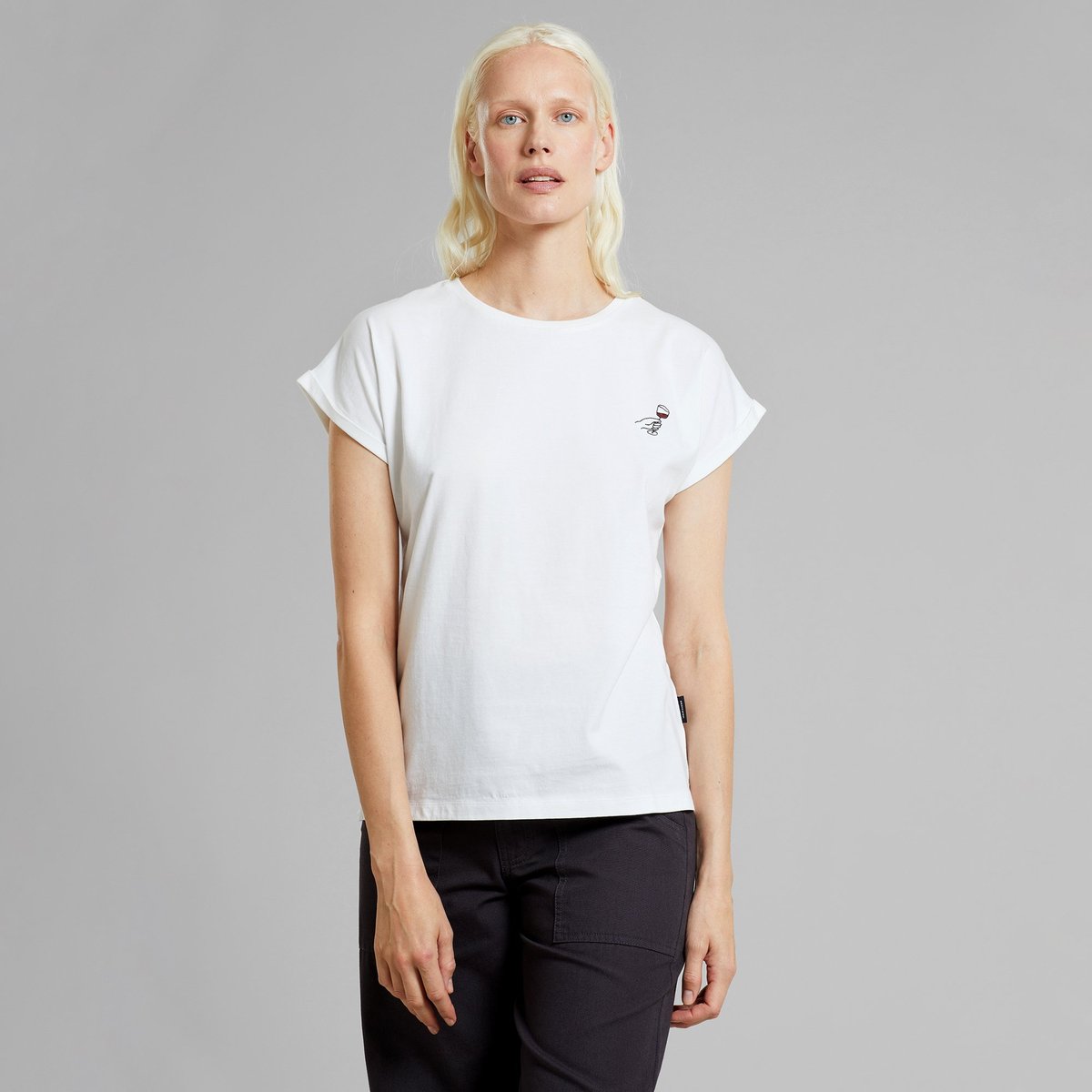 T-shirt Visby Wine Cheers White