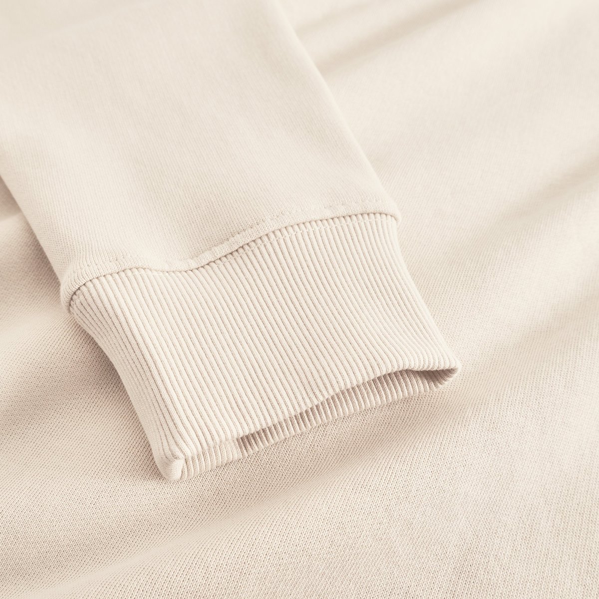 Sweatshirt Malmoe Bike Front Oat White