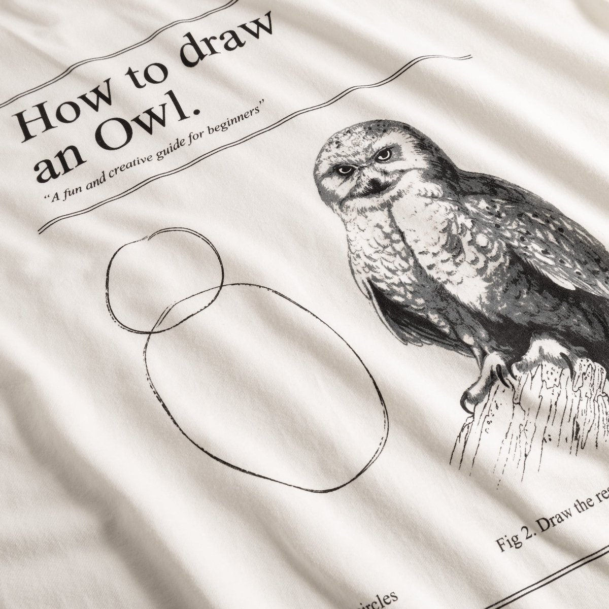 T-shirt Stockholm How to Draw an Owl