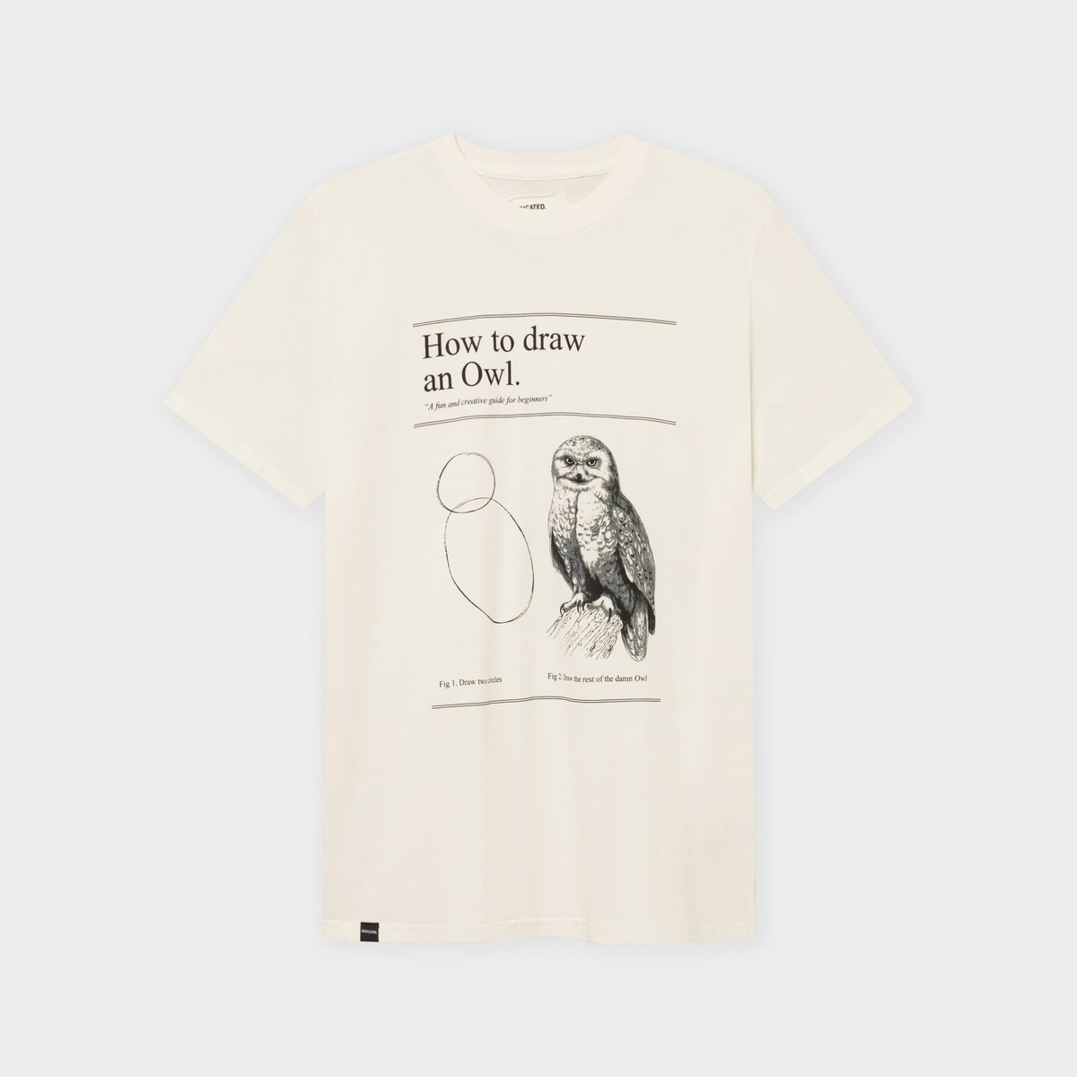 T-shirt Stockholm How to Draw an Owl