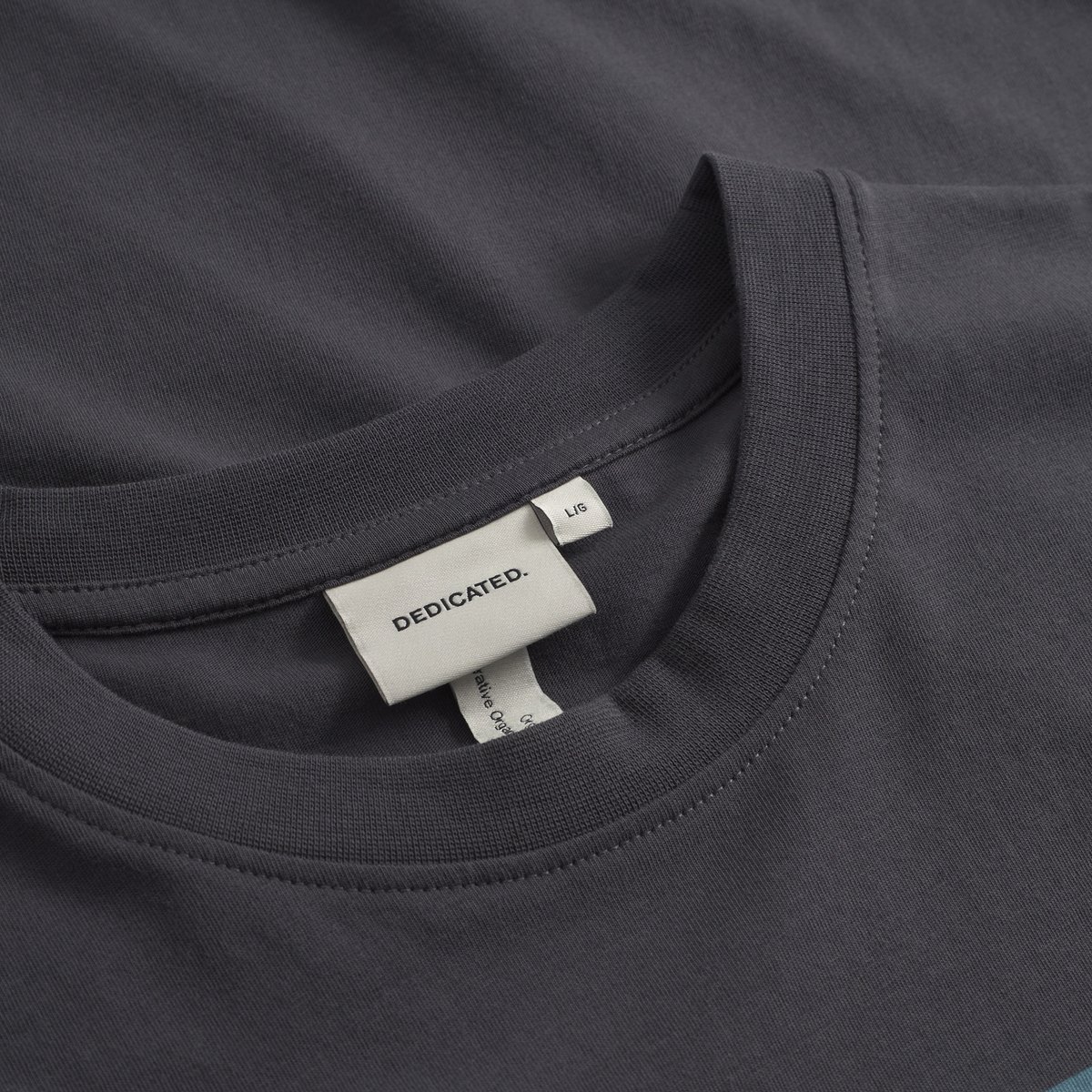 T-shirt Stockholm Cactus Sign Charcoal