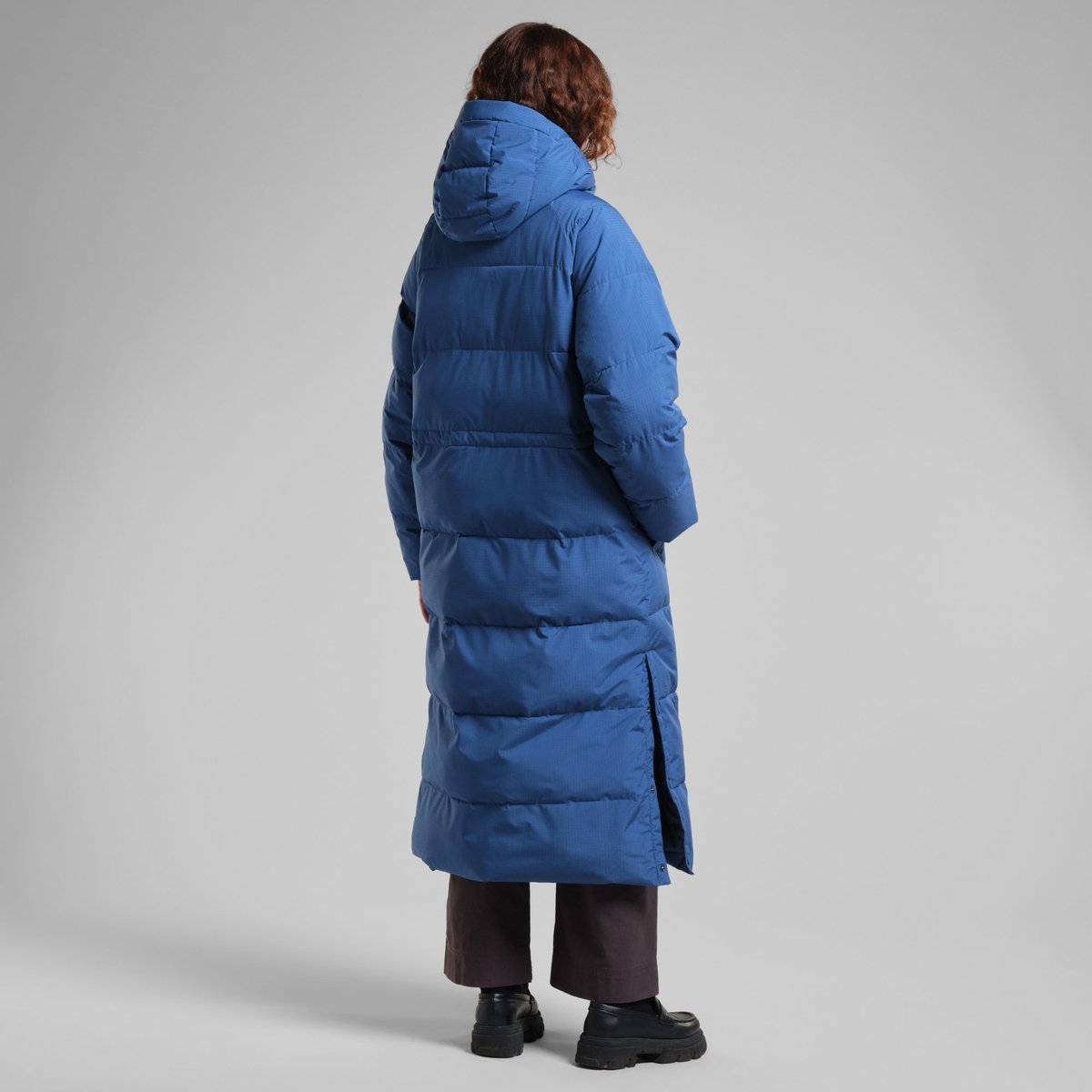 Long Puffer Jacket Karmas True Blue