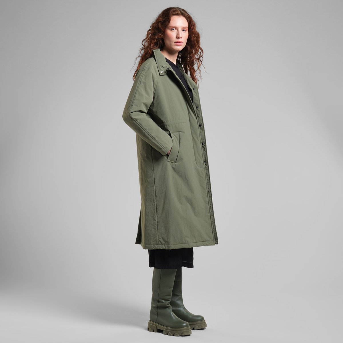 Padded Coat Spraglehall Leaf Green