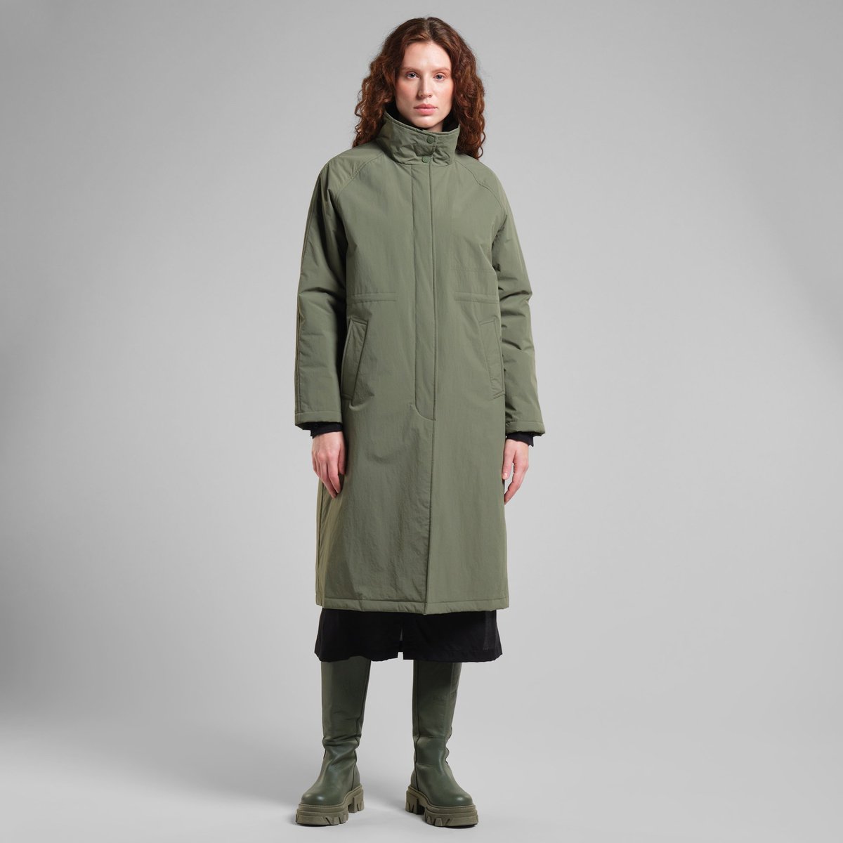 Padded Coat Spraglehall Leaf Green