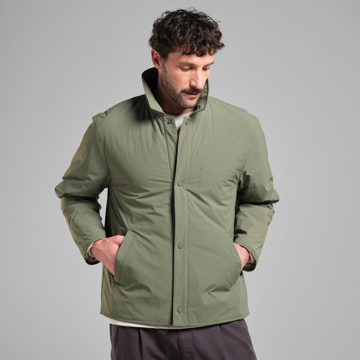 Padded Jacket Roskilde Leaf Green