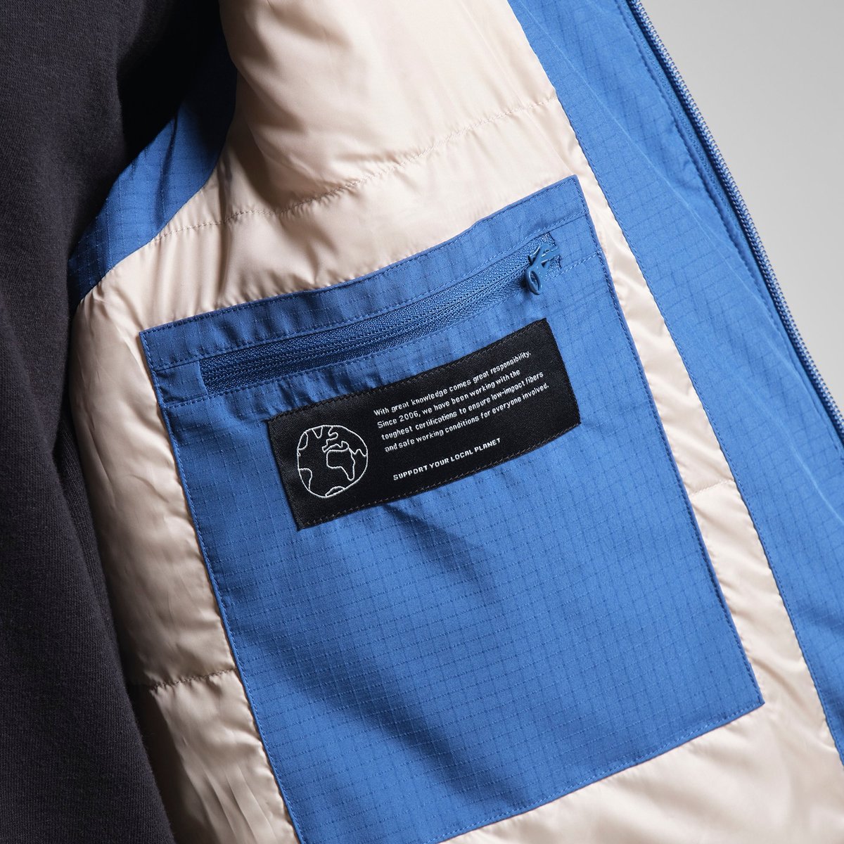 Puffer Vest Bergen True Blue