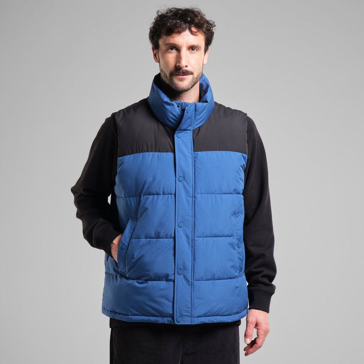 Puffer Vest Bergen True Blue