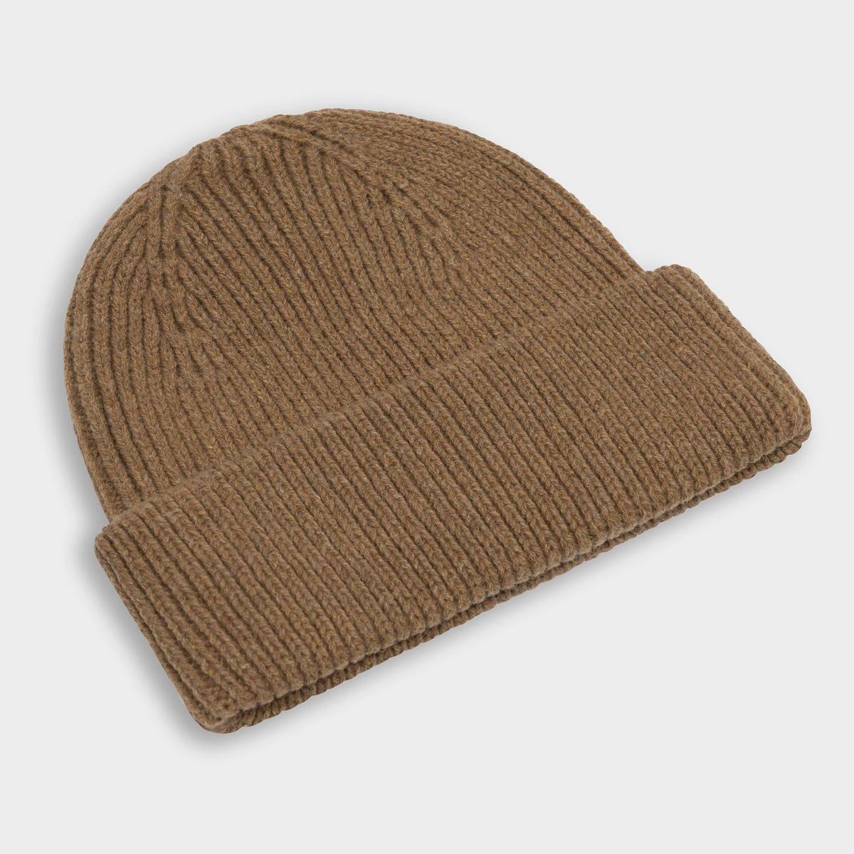 Beanie Hemavan Wool Camel Brown