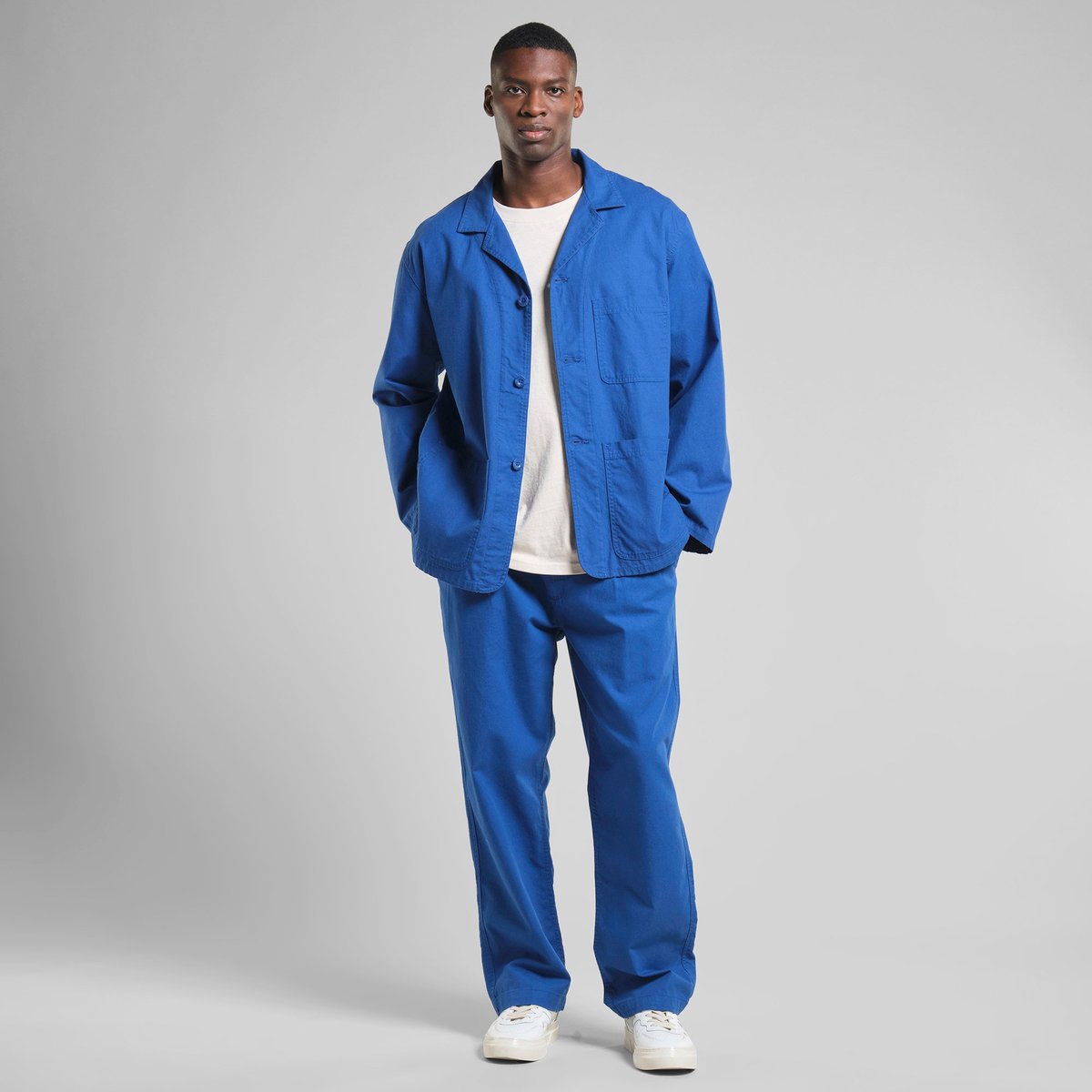 Pants Vallen Canvas Surf Blue