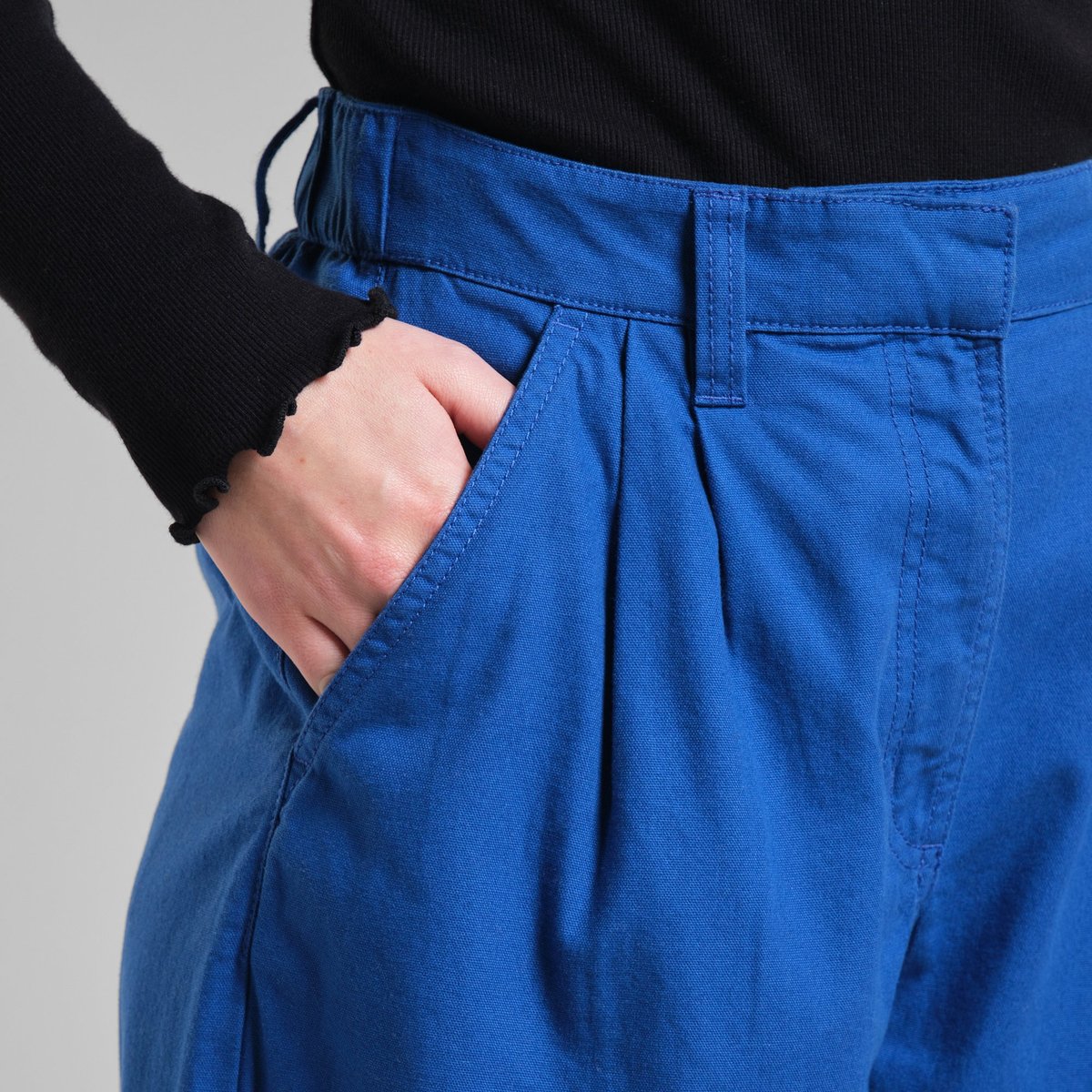 Pants Vickleby Canvas Surf Blue