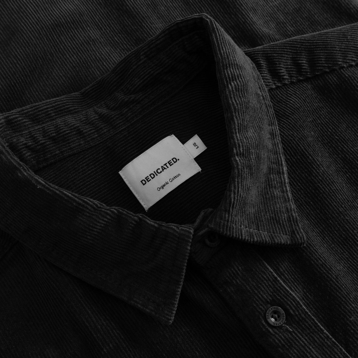 Shirt Varberg Corduroy Black