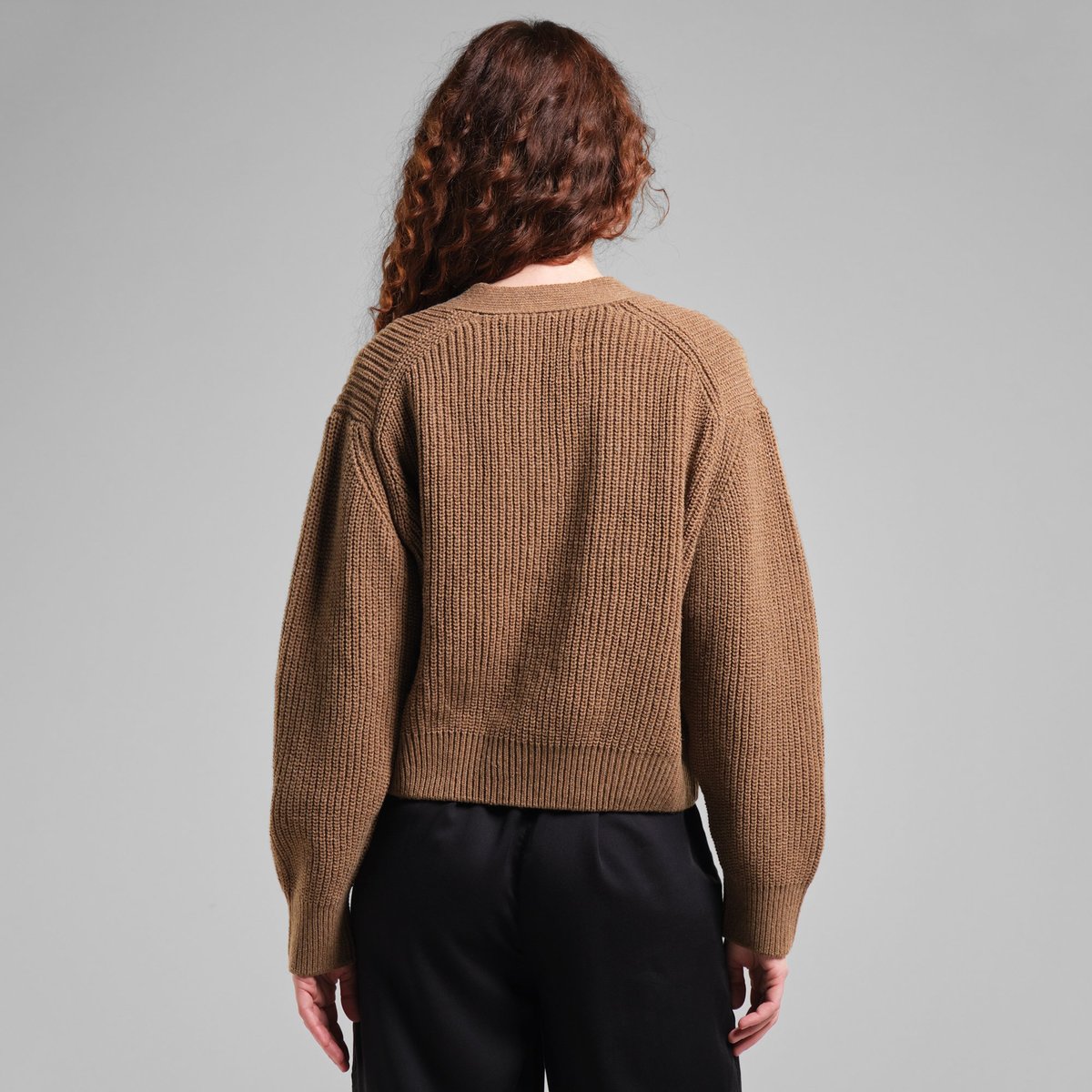 Cardigan Kanan Camel Brown