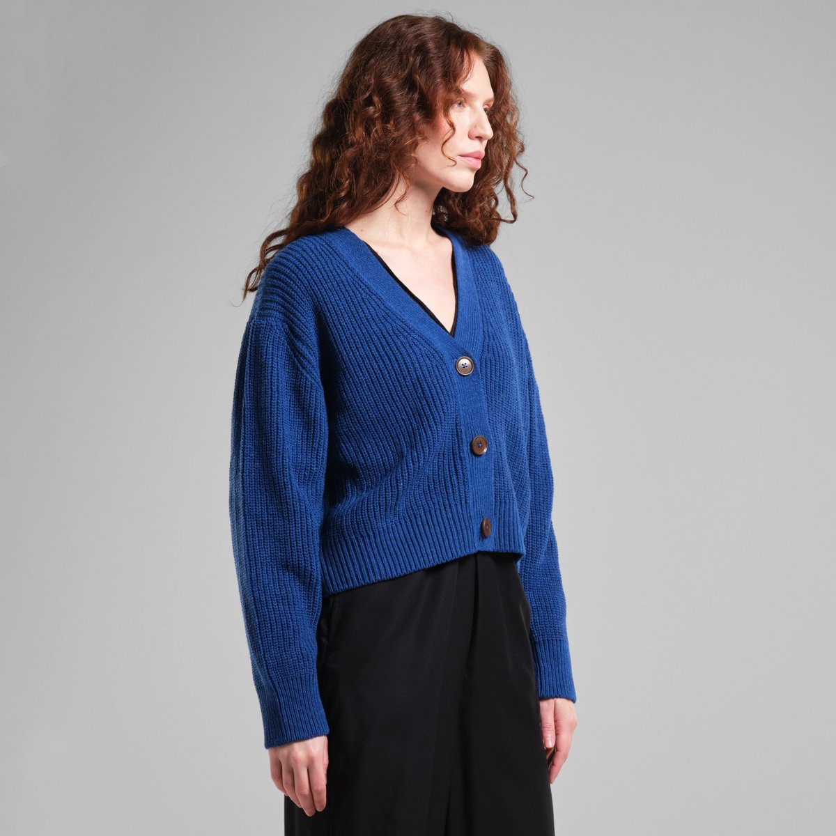 Cardigan Kanan Royal Blue