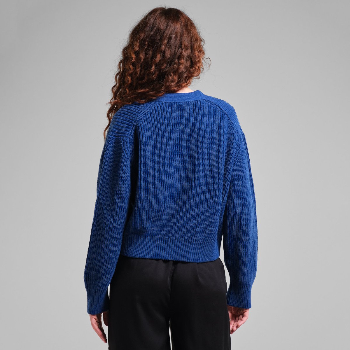 Cardigan Kanan Royal Blue
