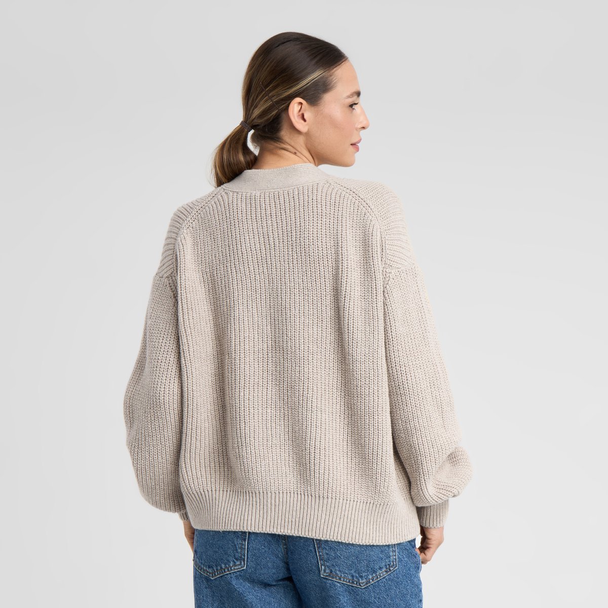 Cardigan Kanan Pearl White