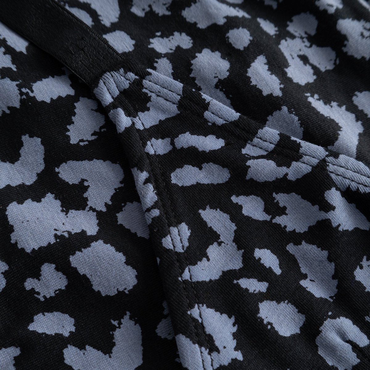 Soft Bra Junsele Leopard Steel Blue