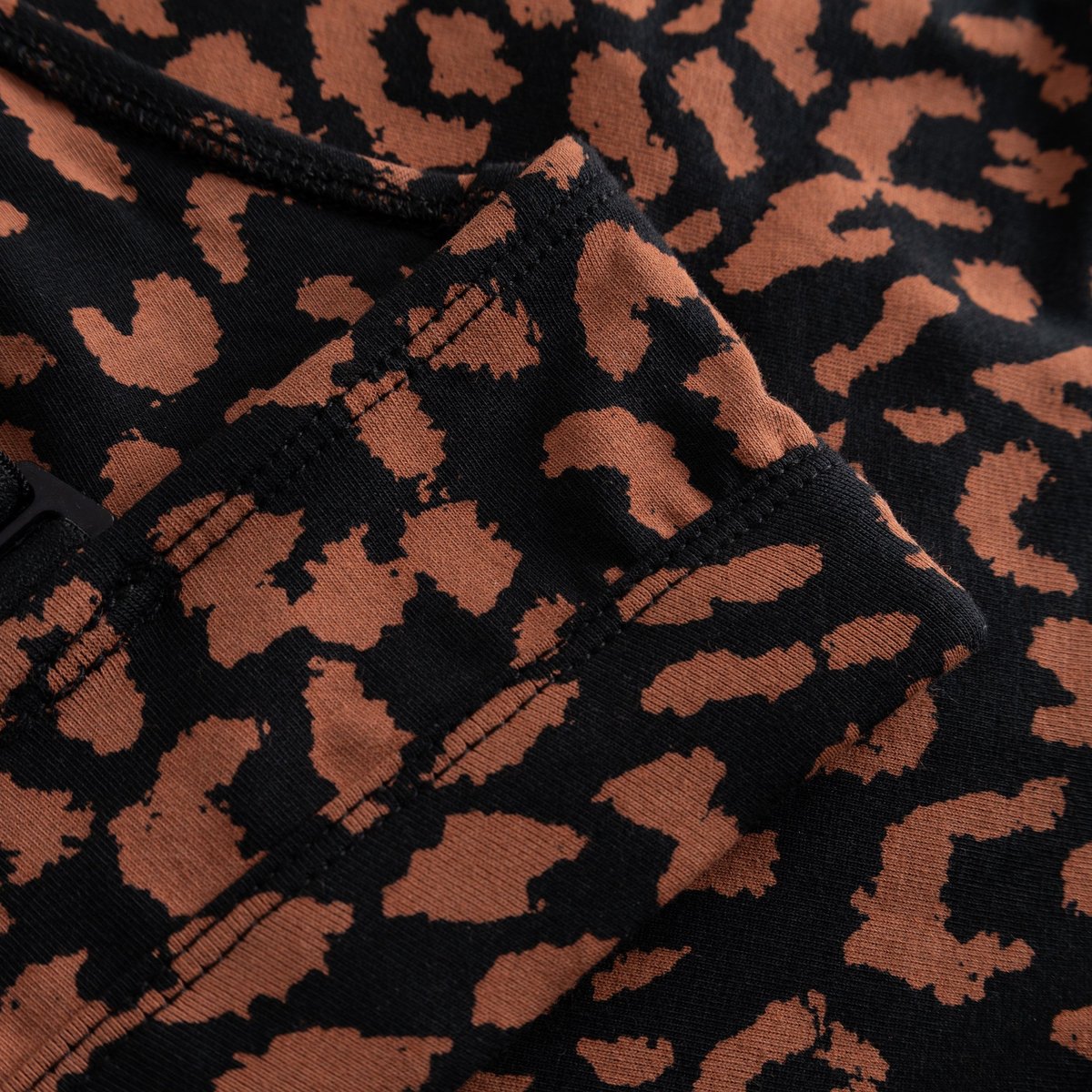 Soft Bra Junsele Leopard Terracotta Red