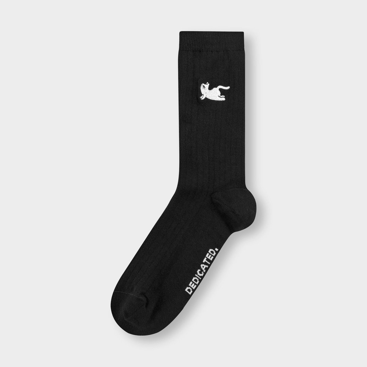 Rib Socks Knivsta Cobra Pose Black