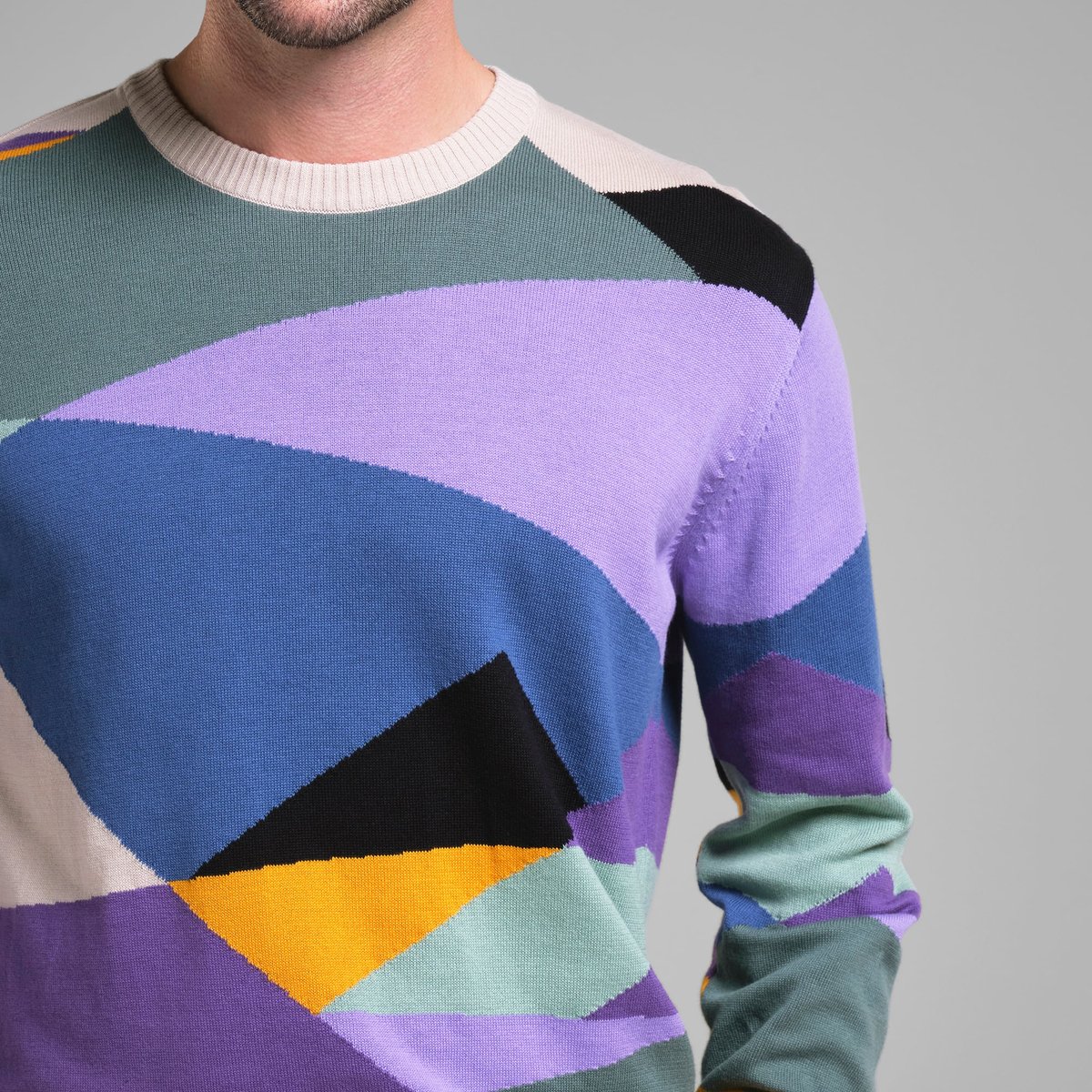 Sweater Mora Cut Peak Multi Color
