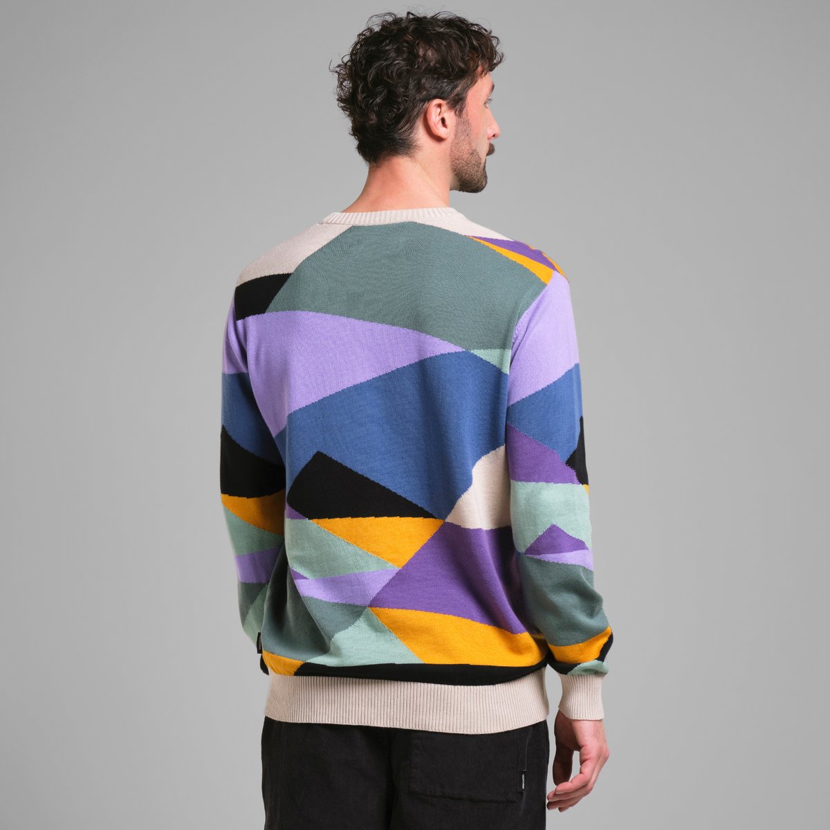 Sweater Mora Cut Peak Multi Color