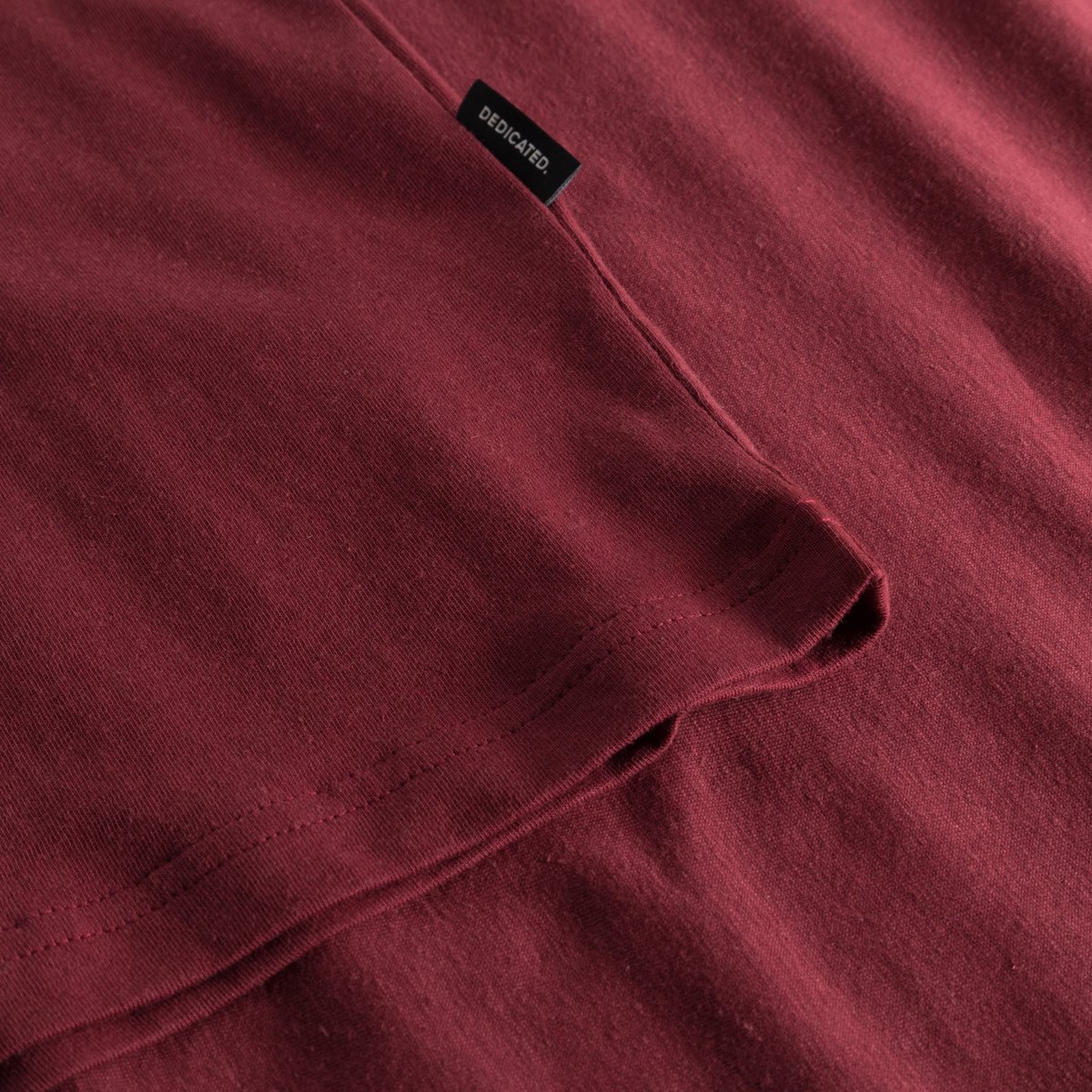 T-shirt Gustavsberg Hemp Tibetan Red