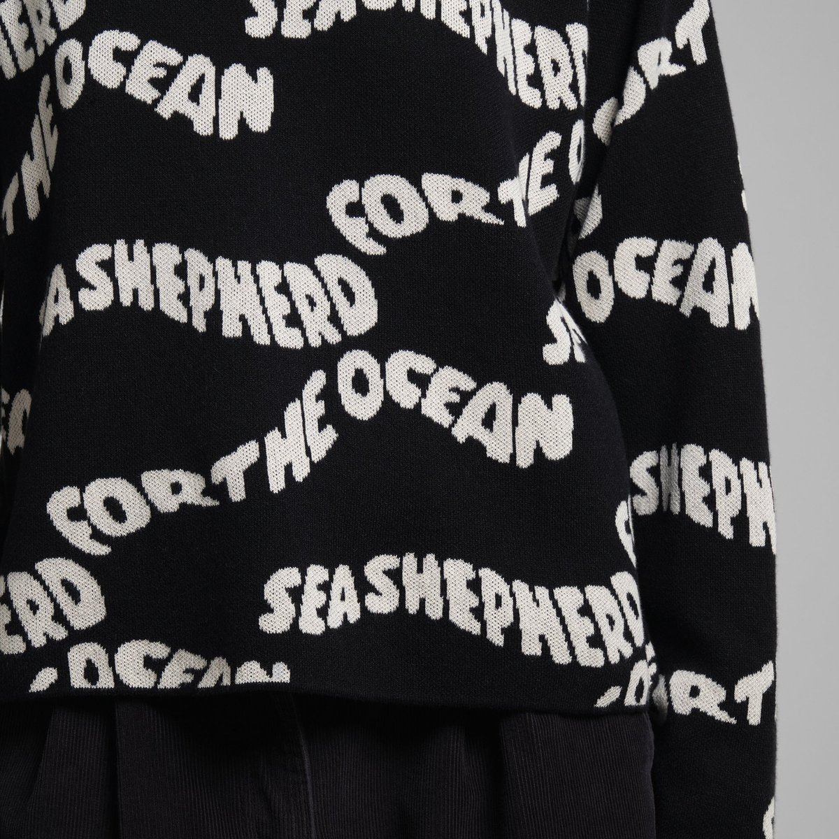 Sweater Limhamn For the Ocean Black