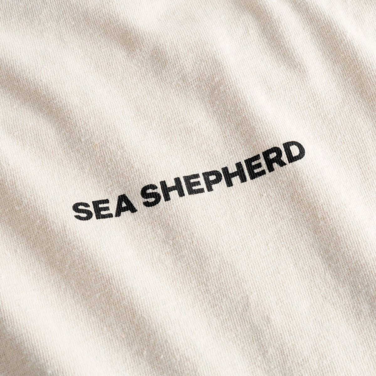 T-shirt Gustavsberg Hemp For the Ocean Vanilla White
