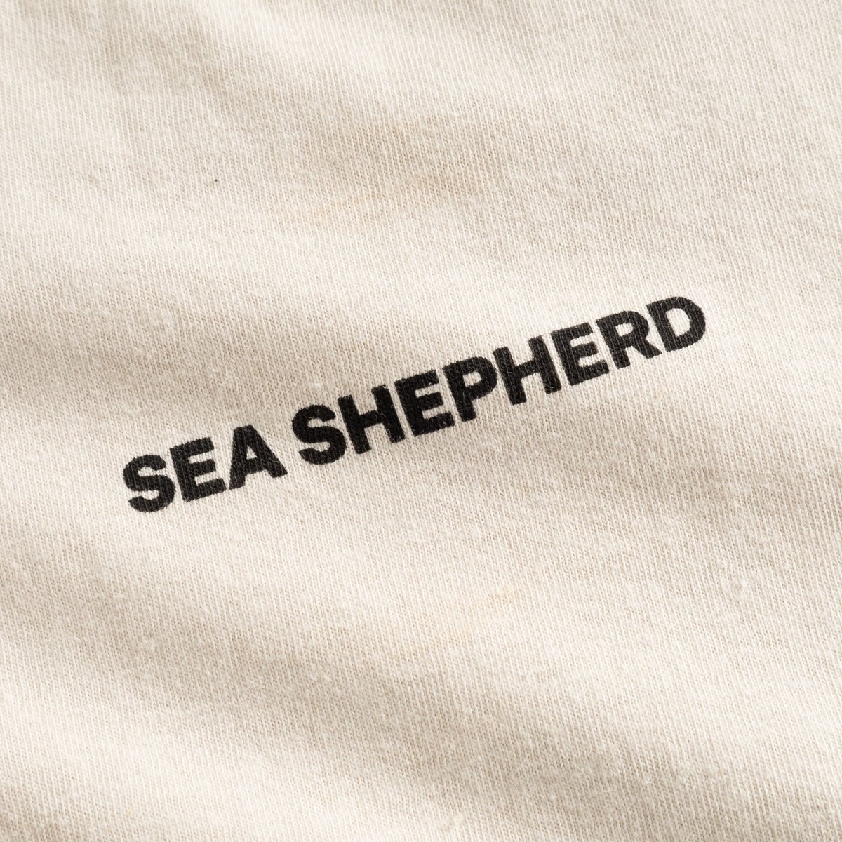 T-shirt Vadstena Hemp For the Ocean Vanilla White
