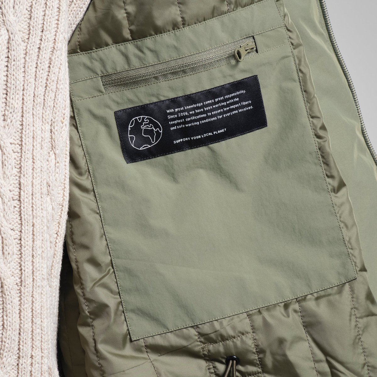 Parka Jacket Luvos Leaf Green