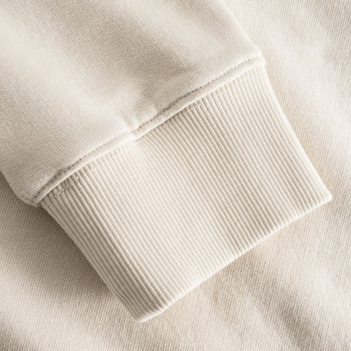 Sweatshirt Malmoe Logo Peak Oat White